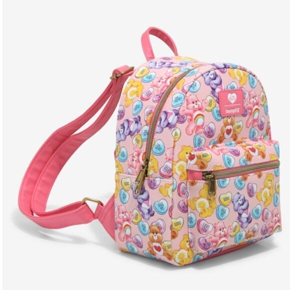 LOUNGEFLY Care Bears Valentine\'s Day Hearts Mini Backpack nwt main image 6